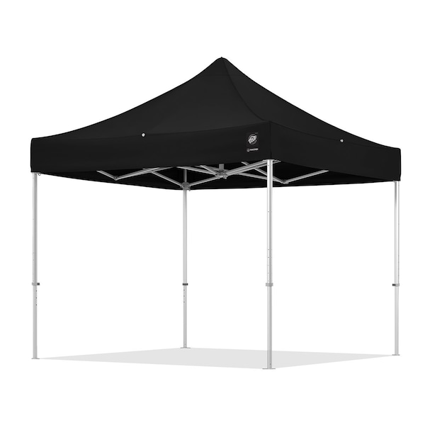 Freedom83 Shelter, 10' W x 10' L, TAA Compliant, Berry Amendment, Gray Aluminum Frame, Black Top